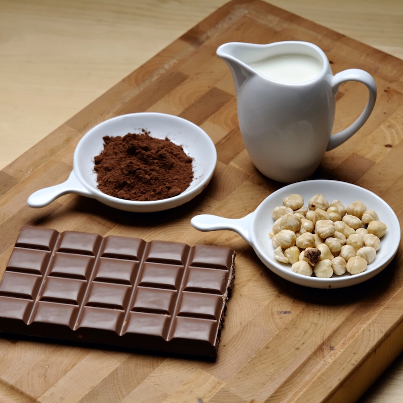 Ingredienti crema di nocciole