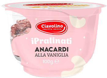 Anacardi pralinati alla vaniglia